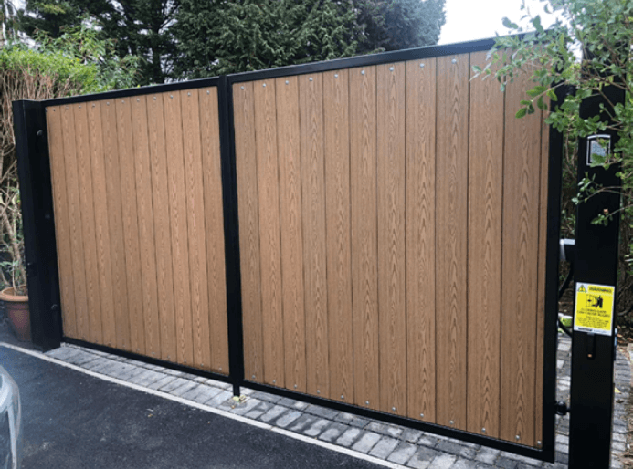 After Electric Gate Installation 