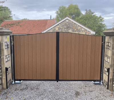 residential composite electric gate